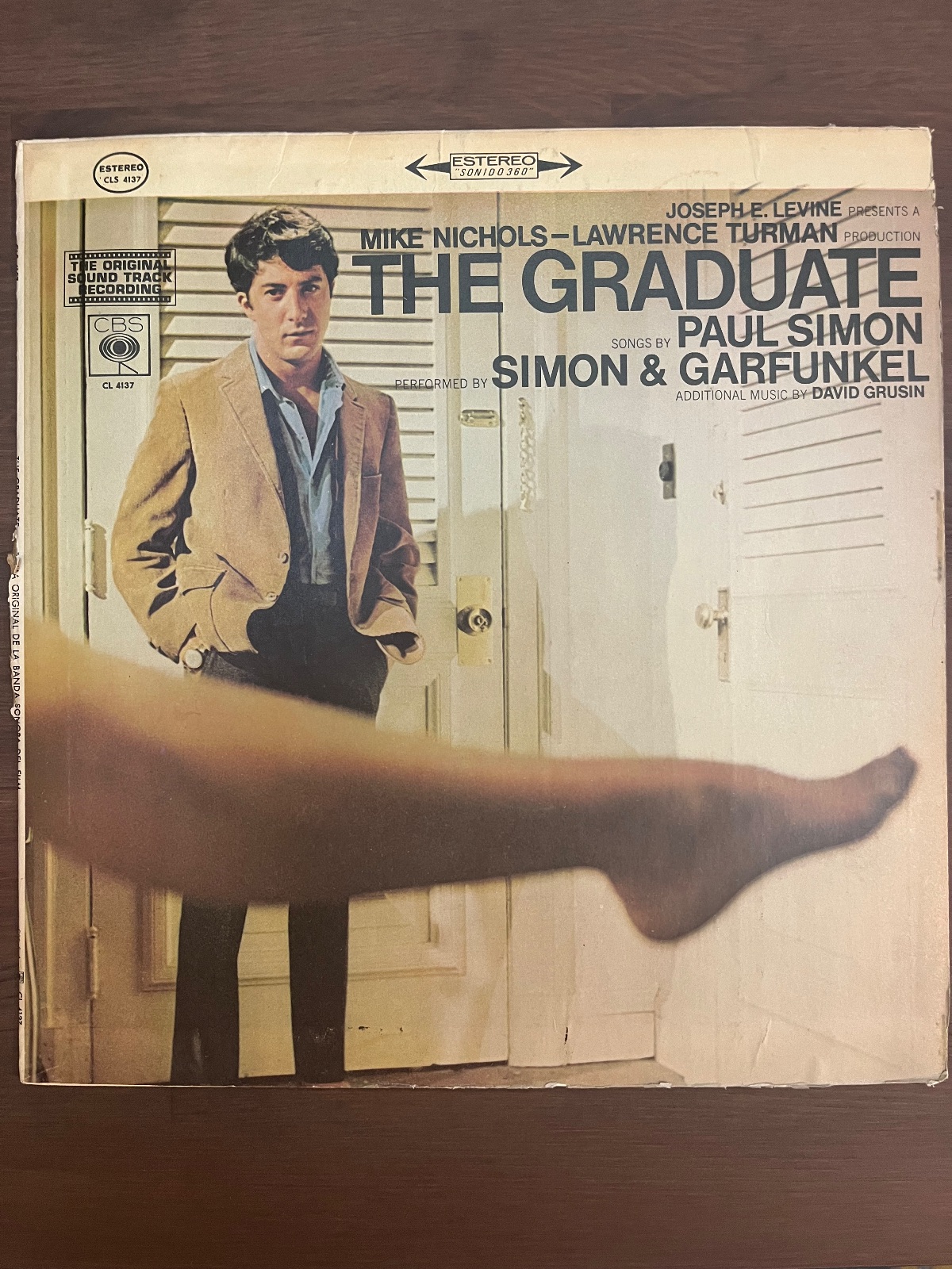 Vinilo The Graduate - Simon & Garfunkel / Dave Grusin CBS · foto 1