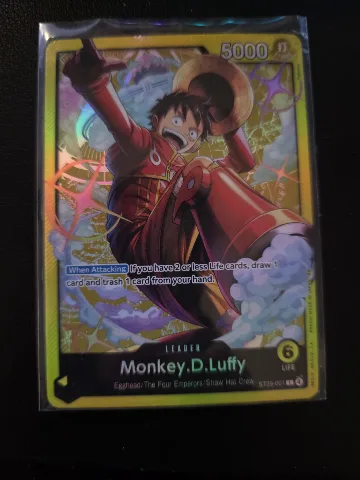 Carta Monkey.D.Luffy ST29-001 Leader One Piece Card Game · foto 1