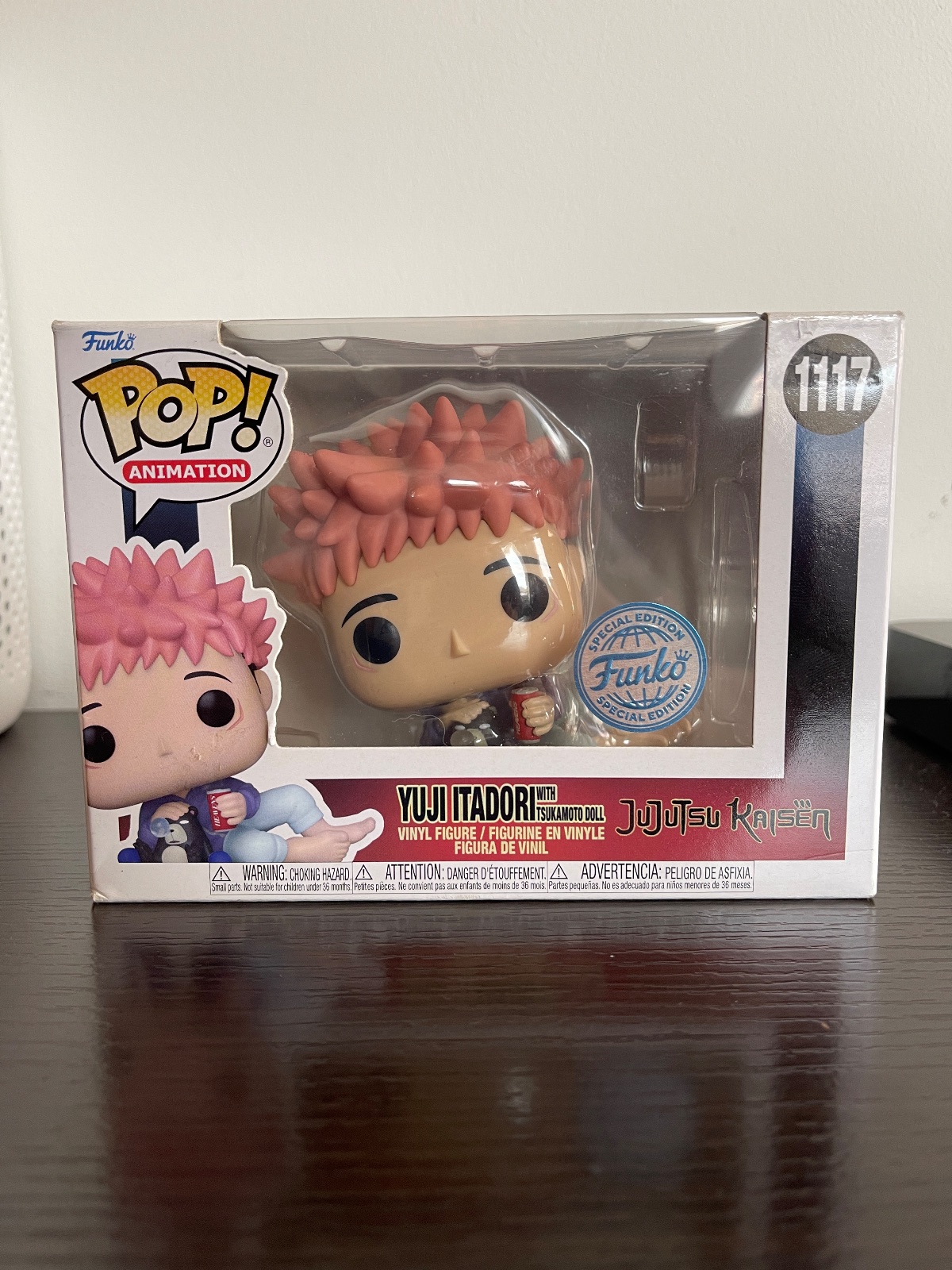 Funko Pop! Jujutsu Kaisen Yuji Itadori with Tsukamoto Doll #1117 Special Edition · foto 1