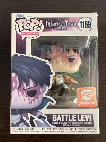 Funko Pop! Animation Attack on Titan Battle Levi #1169 AE Exclusive · foto 1
