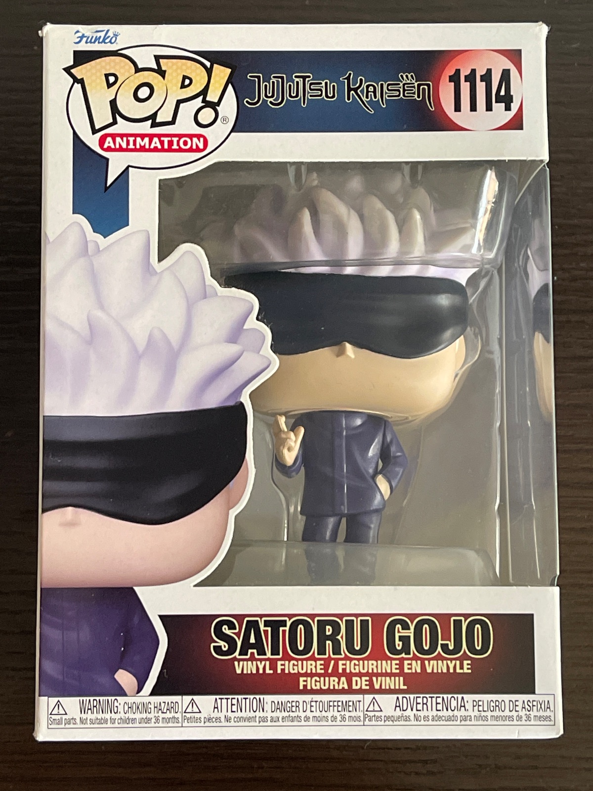 Funko Pop! Jujutsu Kaisen Satoru Gojo #1114 · foto 1
